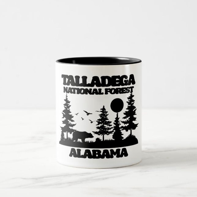 Talladega National Forest Två-Tonad Mugg (Center)