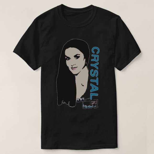 Talladega Nights Crystal Gayle (1) T Shirt (Design framsida)