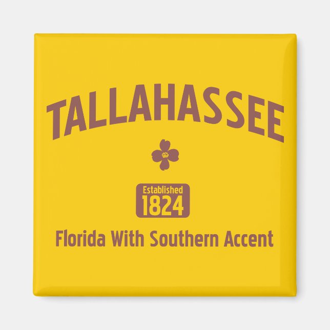 TALLAHASSEE: 1824 MAGNET (Framsidan)