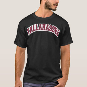 Tallahassee Florida Classic Athletic Sports T Shirt