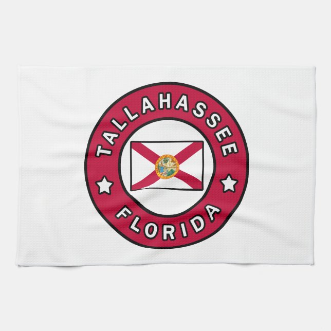 Tallahassee Florida Kökshandduk (Horisontell)