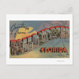 Tallahassee, Florida - Large Brev Scenes Vykort