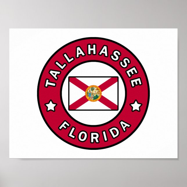 Tallahassee Florida Poster (Framsidan)