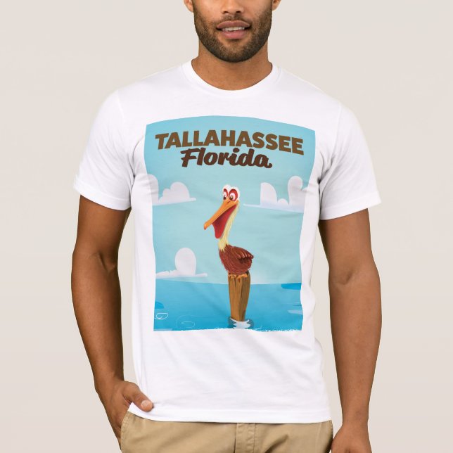 Tallahassee Florida serie ritat resa affisch Tröja (Framsida)