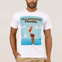 Tallahassee Florida-tecknadens reseaffisch
