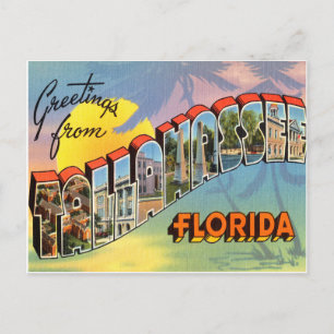 Tallahassee Florida Vykort