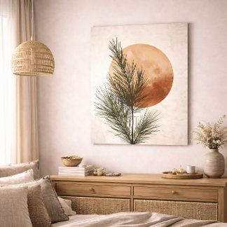 Tallar Botany Neutral Minimal Natur Poster