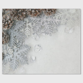 Tallarskott,Snöflingor Högtid Presentpapper