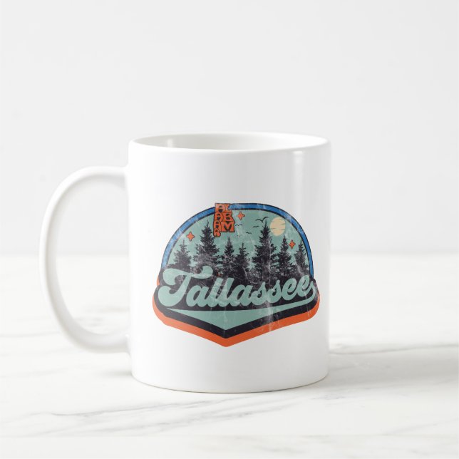Tallassee, Alabama Kaffemugg (Vänster)