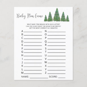 Tallbarnet Spel Baby Item. Baby Shower-spel