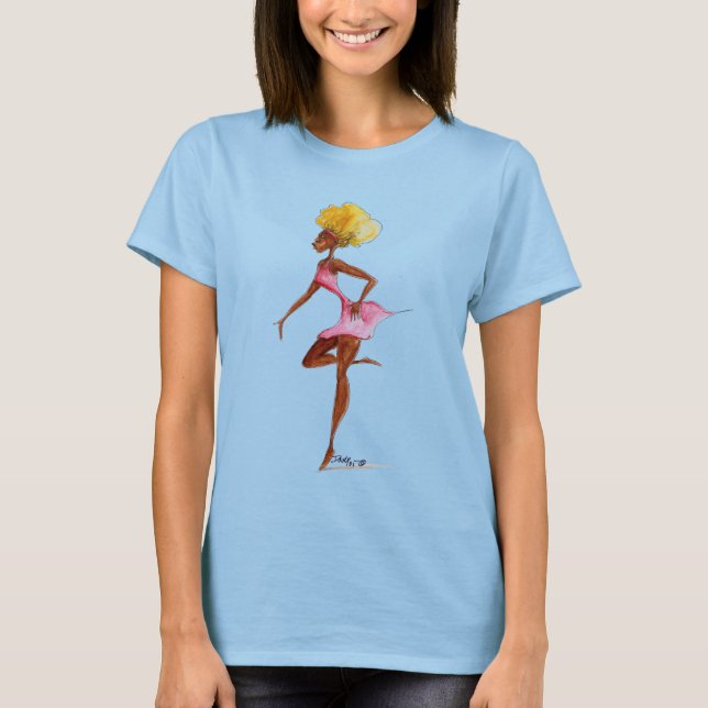 talldancer tee shirt (Framsida)