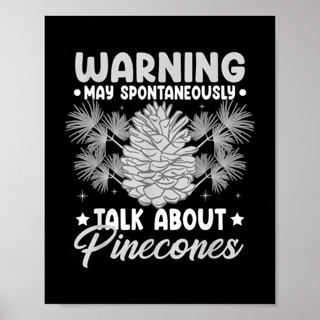 Tallgran Rollig Växt Berg Skog Poster (Framsidan)