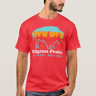 Tallgräs Prairie National Preserve Bison Kansas T Shirt