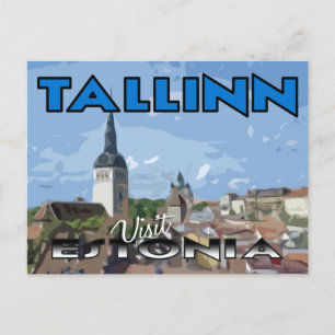 Tallin, besök Estland Vykort