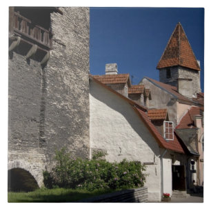 Tallin, Estland. Tallin är något av en Kakelplatta