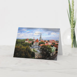 Tallin, Estlands historiska center Kort