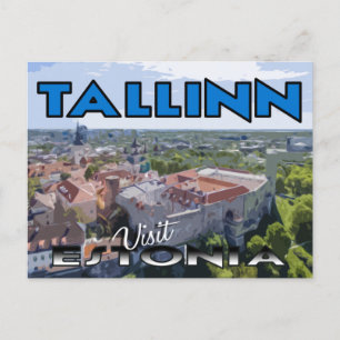 Tallinn, besök Estland Vykort