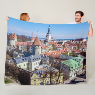 Tallinn-erivat i centrala delen av staden fleecefilt