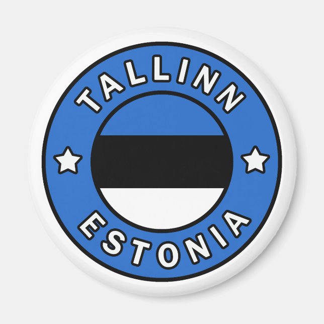 Tallinn Estland Magnet (Framsidan)