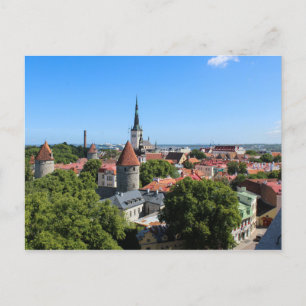 Tallinn Estland Old Town Vykort