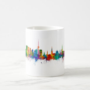 Tallinn Estland Skyline Kaffemugg