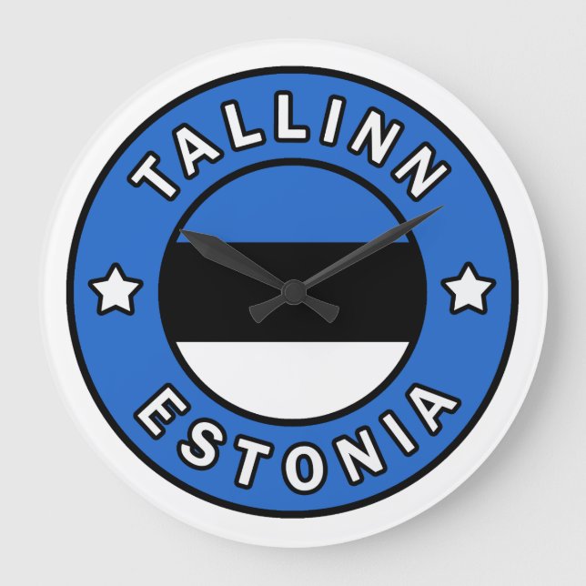Tallinn Estland Stor Klocka (Framsida)