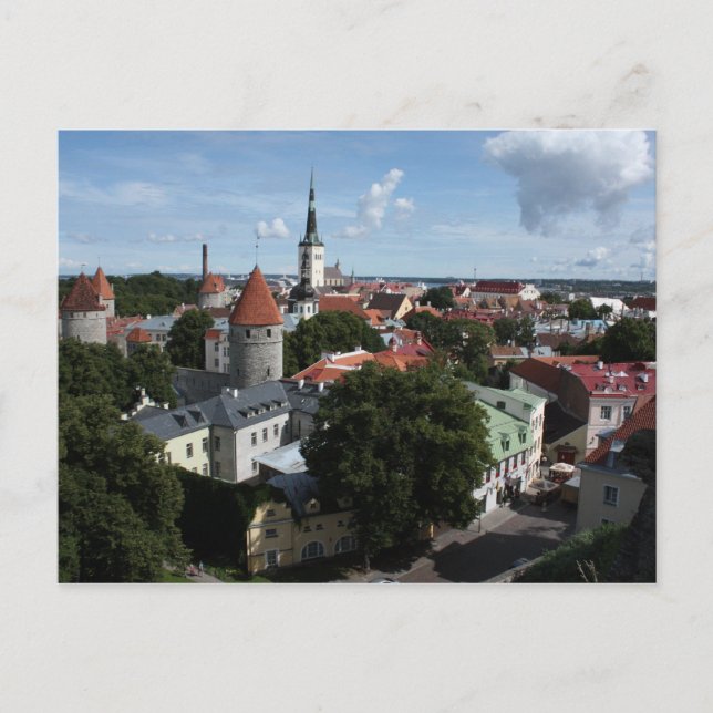 Tallinn, Estland Vykort (Framsida)