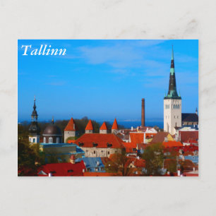 Tallinn, Estland Vykort