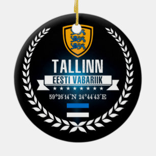 Tallinn Julgransprydnad Keramik