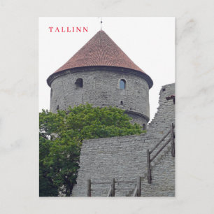 Tallinn Kiek in de Kok view vykort