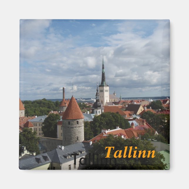 Tallinn köksmagnet magnet (Framsidan)