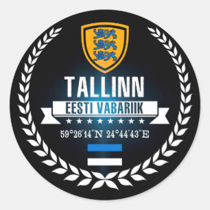 Tallinn Runt Klistermärke