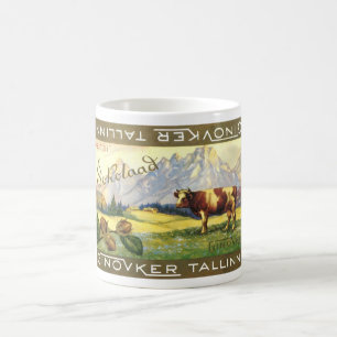 Tallinn schweizisk chokladmugg kaffemugg
