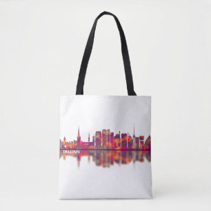Tallinn Skyline Tygkasse