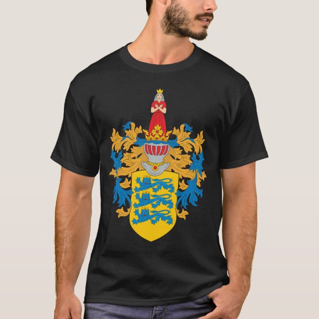 Tallinn vapensköldT-tröja T Shirt (Framsida)