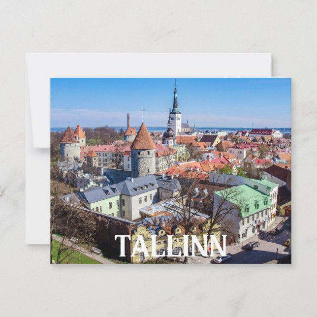 Tallinn vid tunnelbanan i Estland (Framsida)