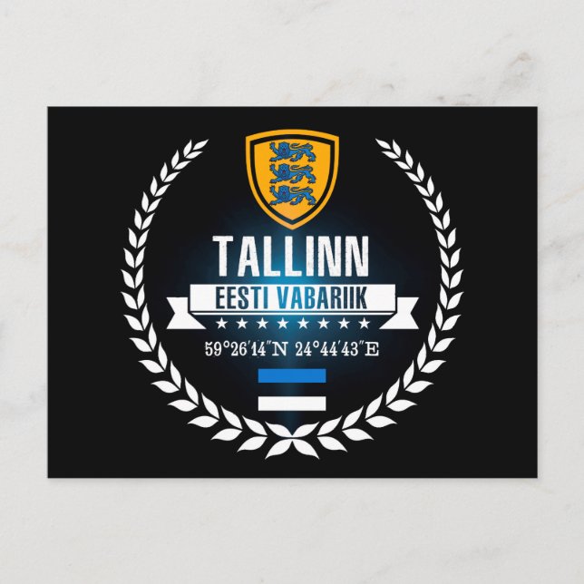 Tallinn Vykort (Framsida)