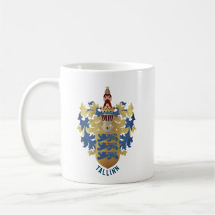 Tallinns stadsvapen - ESTLAND Kaffemugg