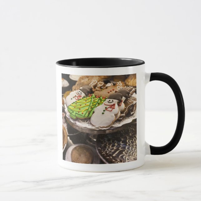 Tallrik med färska julgodis mugg (Höger)