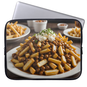 Tallrik med Poutine Laptop Fodral