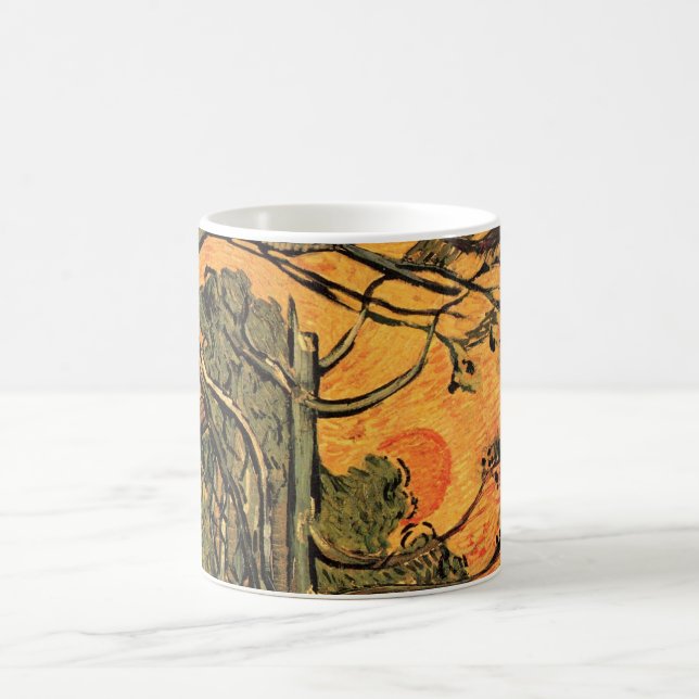 Tallrik med tallar av Vincent van Gogh Kaffemugg (Center)