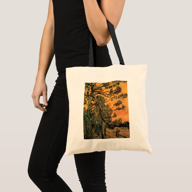 Tallrik med tallar av Vincent van Gogh Tygkasse (Framsida (produkt))
