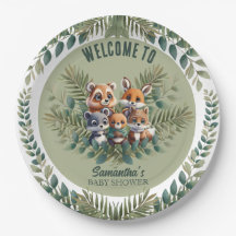 Tallrikar Pappert med Baby Pappra Tallrikar