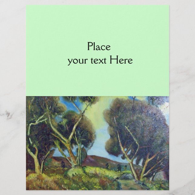 TALLSKOG I TOSCANA REKLAMBLAD (Framsidan)