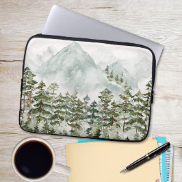 Tallskog och berg laptop fodral
