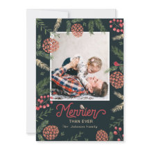Talltall | Julfirande | Fotokort