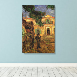 Tallträd i Saint-Paul av Vincent van Gogh Canvastryck
