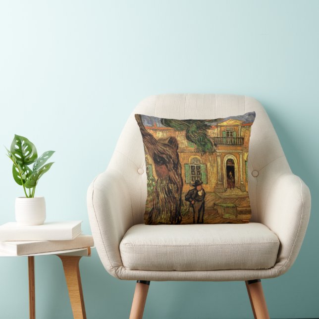 Tallträd i Saint-Paul av Vincent van Gogh Kudde (Stol)