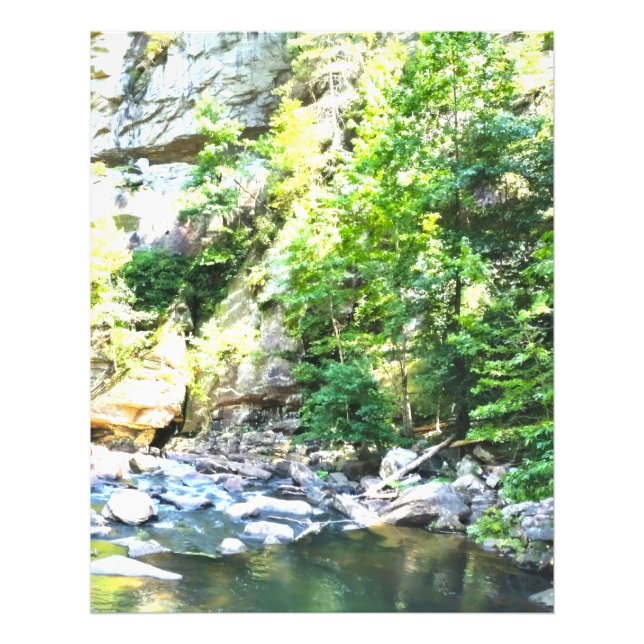 Talluah Gorge Fototryck (Framsidan)