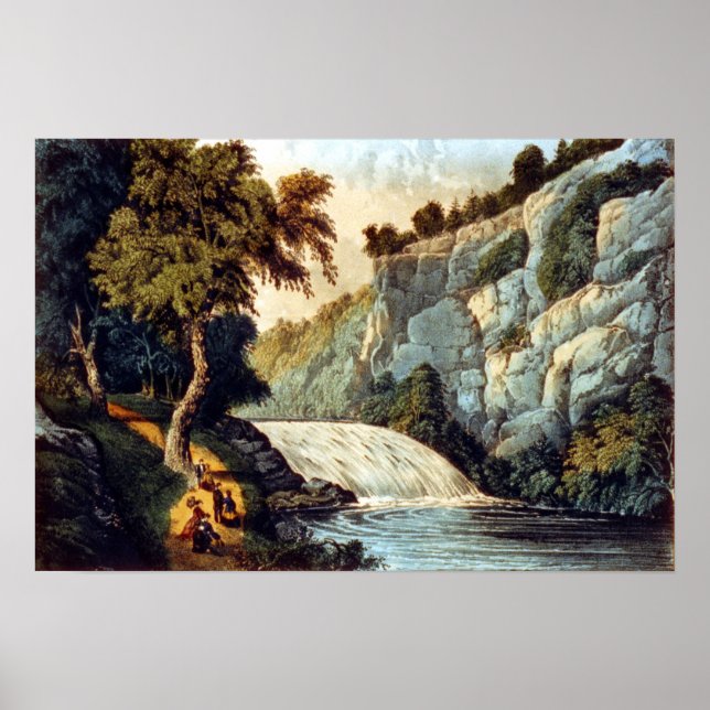 Tallulah Falls—Georgia - 1907 Poster (Framsidan)